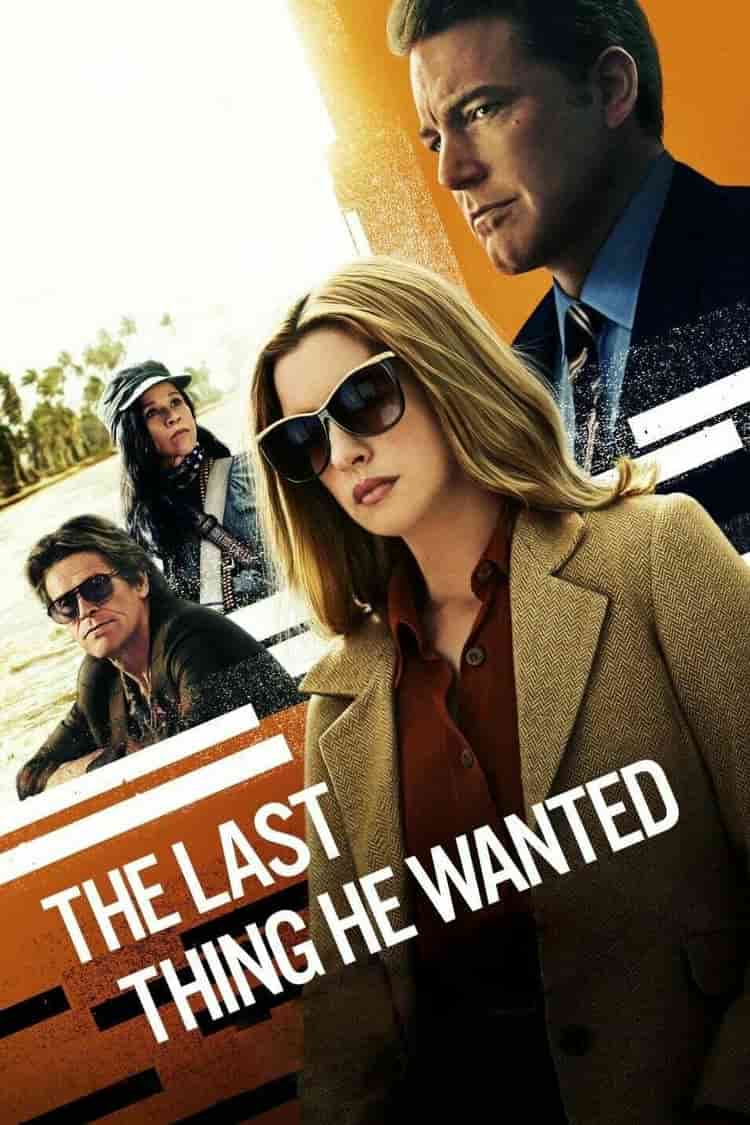 Poster for The Last Thing He Wanted